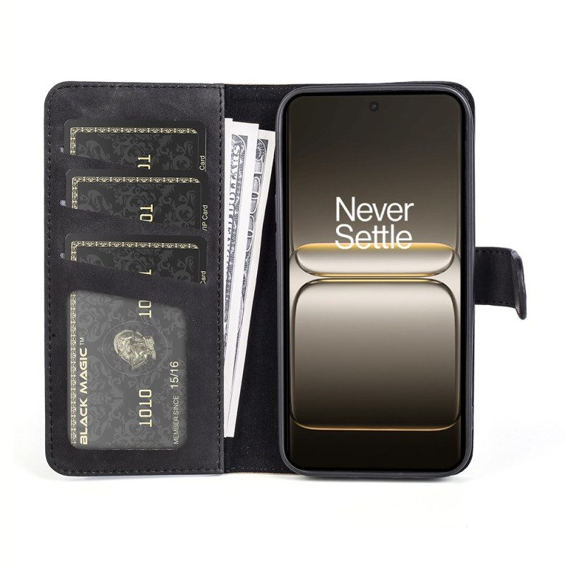 Lederhüllen Oneplus Nord 5 Handyhülle Zweifarbige Wellen