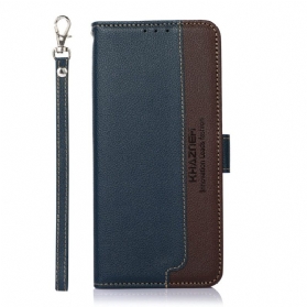 Lederhüllen Oneplus Nord 5 Khazneh Zweifarbig