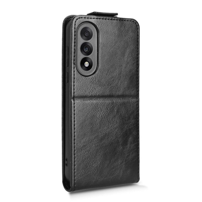 Lederhüllen Oneplus Nord 5 Vertikales Design