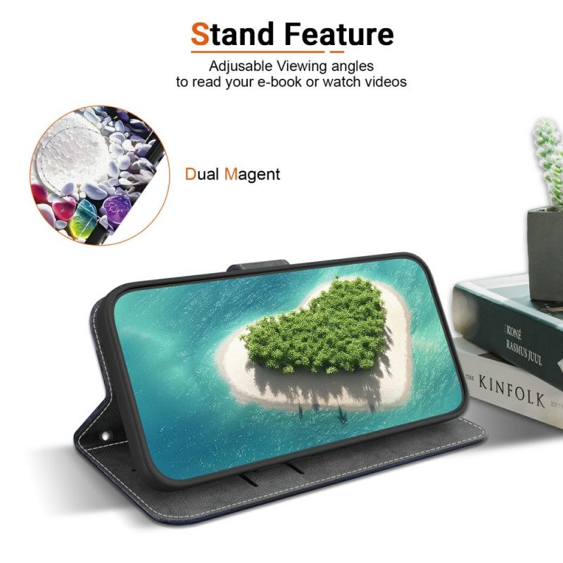 Lederhüllen Oneplus Nord 5 Weißes Herz