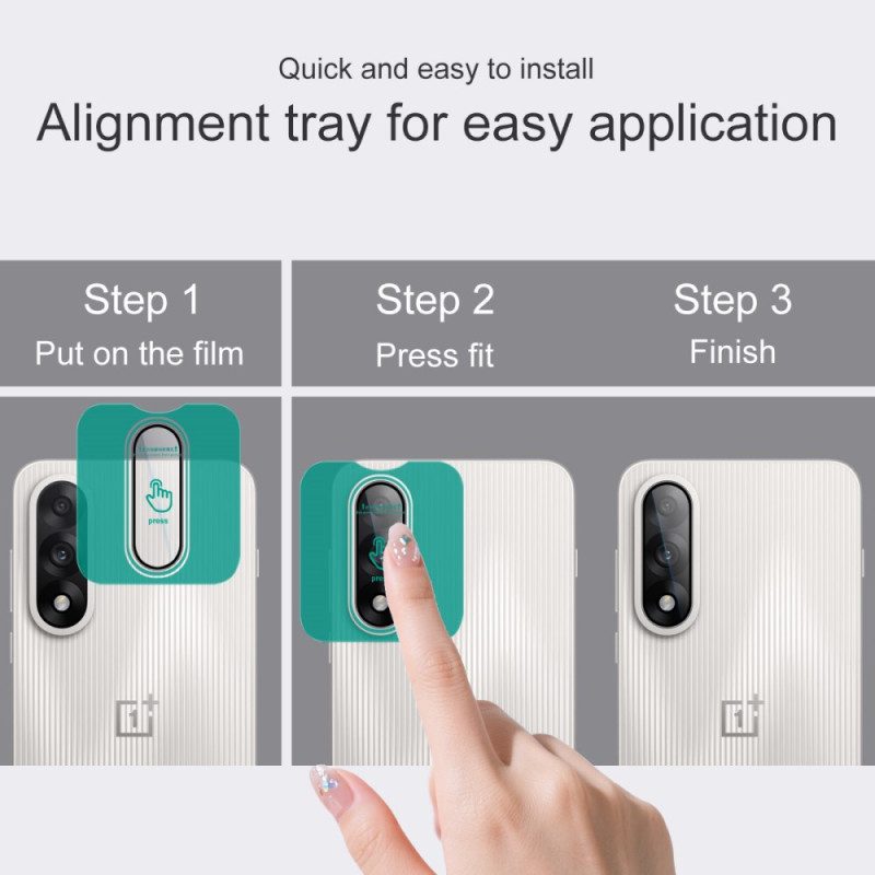 Linsenschutz Aus Gehärtetem Glas Für Oneplus Nord 5 Imak