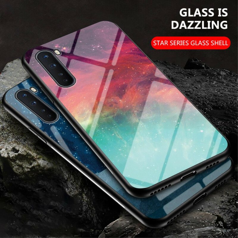 Hülle Für OnePlus Nord Schönheitsgehärtetes Glas