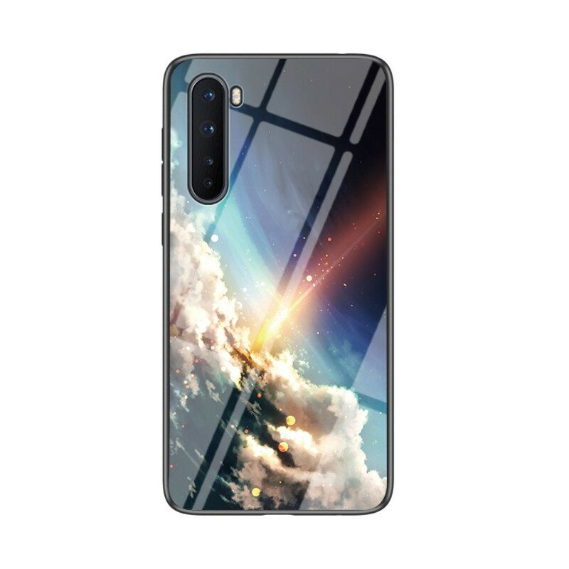 Hülle Für OnePlus Nord Schönheitsgehärtetes Glas