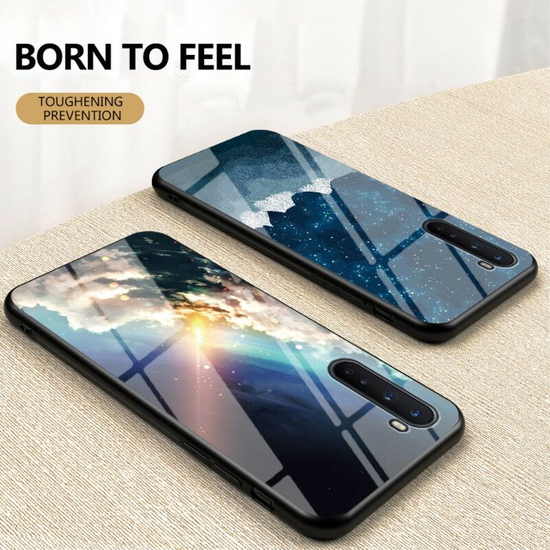 Hülle Für OnePlus Nord Schönheitsgehärtetes Glas