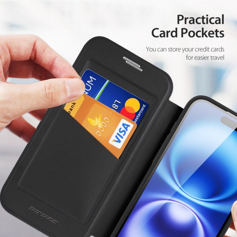 Flip Case Für iPhone 17 Magsafe Skin X Pro Serie Dux Ducis