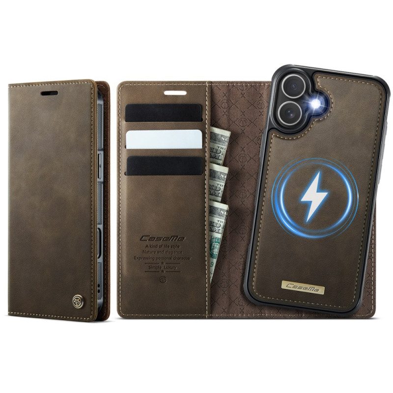 Flip Case iPhone 17 Handyhülle Abnehmbare Magsafe-kompatible Hülle Mit Rfid-schutz