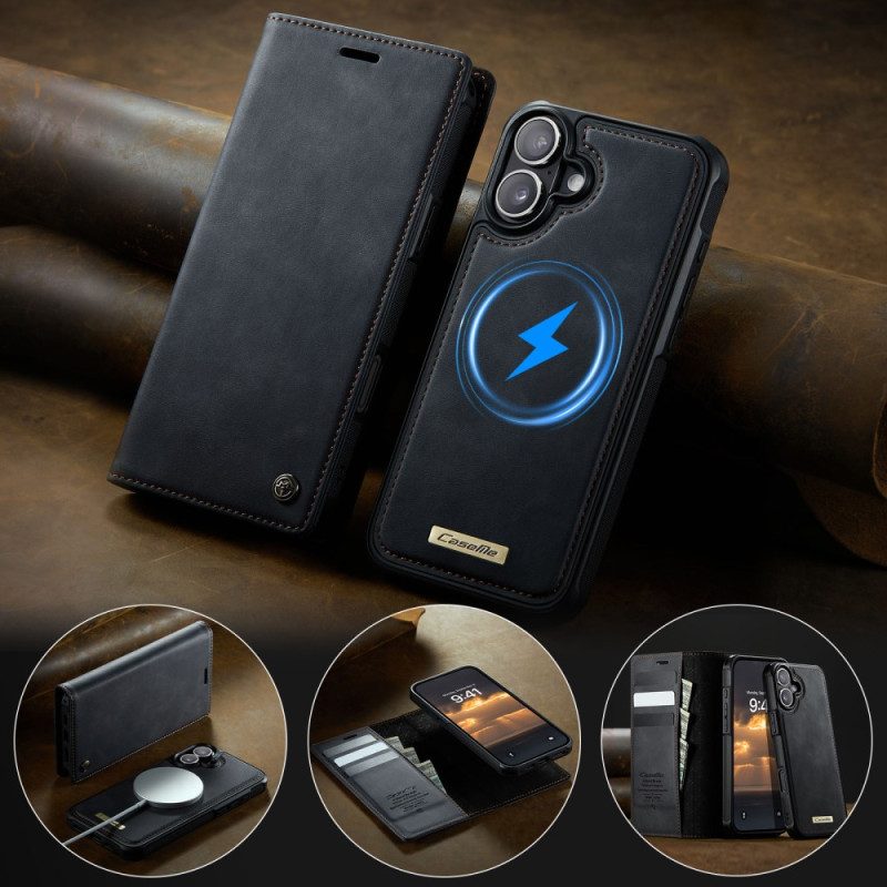 Flip Case iPhone 17 Handyhülle Abnehmbare Magsafe-kompatible Hülle Mit Rfid-schutz