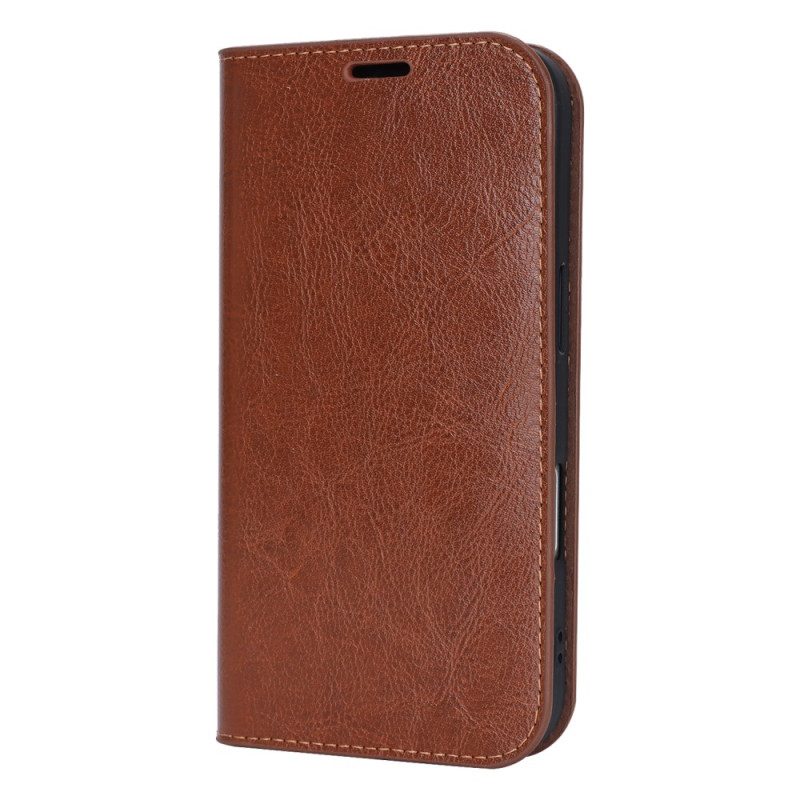 Flip Case iPhone 17 Leder