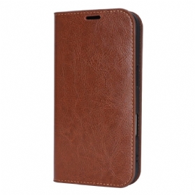 Flip Case iPhone 17 Leder
