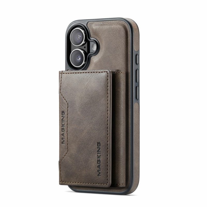 Hülle Für iPhone 17 Kompatibel Mit Magsafe Abnehmbarer Kartenhalter Magking