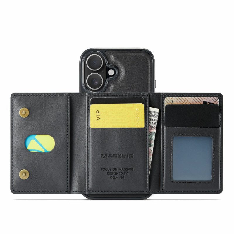 Hülle Für iPhone 17 Kompatibel Mit Magsafe Abnehmbarer Kartenhalter Magking