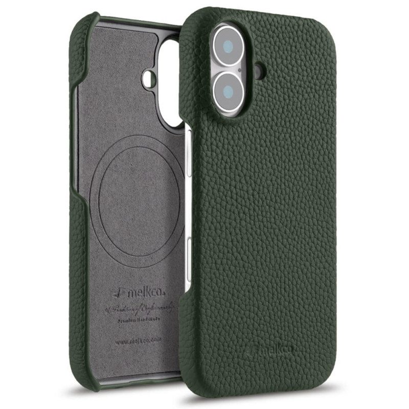 Hülle Für iPhone 17 Kompatibel Mit Magsafe Leder Und Mikrofaser