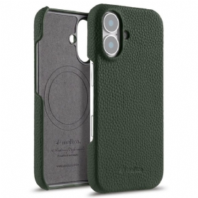 Hülle Für iPhone 17 Kompatibel Mit Magsafe Leder Und Mikrofaser