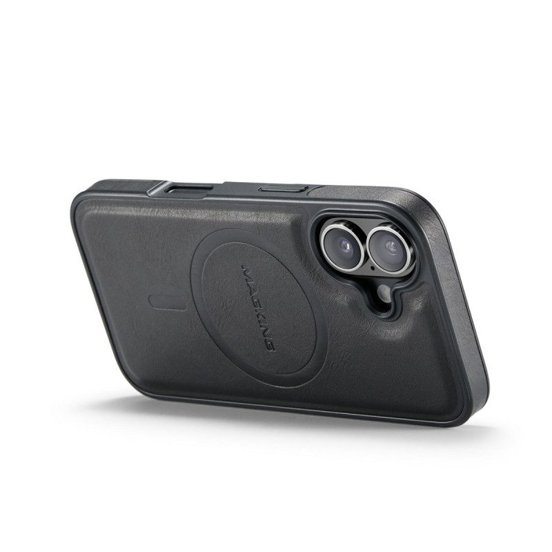 Hülle Für iPhone 17 Magsafe Kompatibel Mit Premium-lederoptik