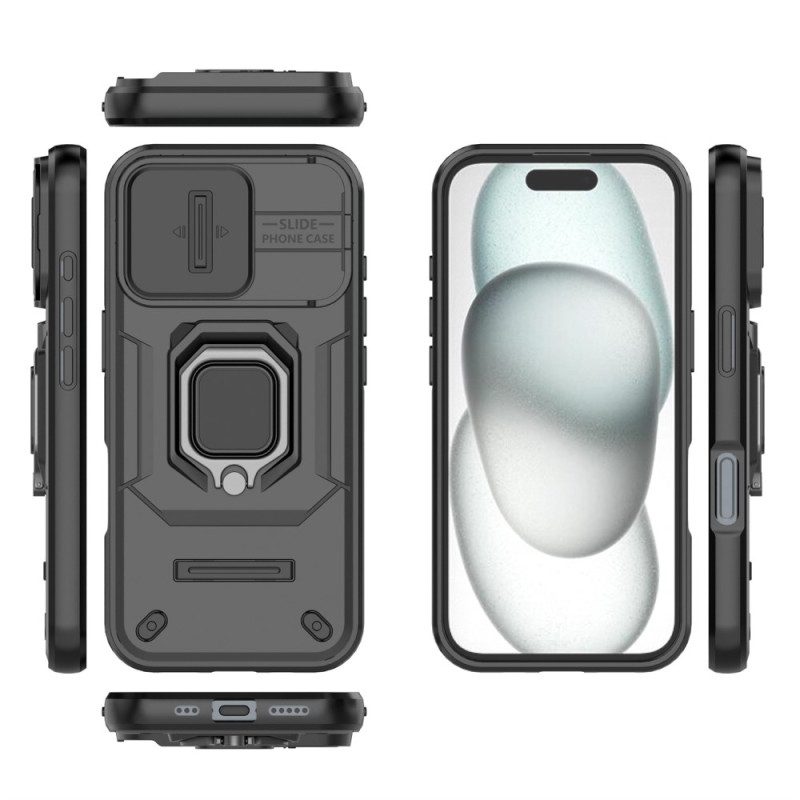 Hülle Für iPhone 17 Robuster Ring Mit Kameraschutz