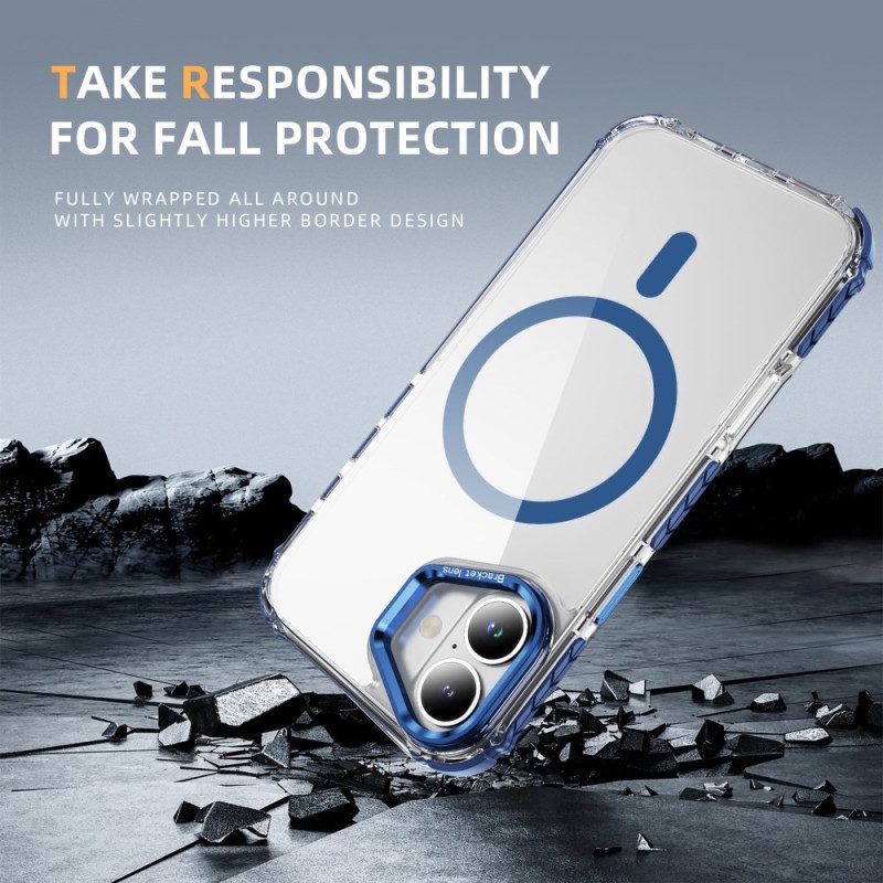Hülle iPhone 17 Handyhülle Magsafe-kompatible Halterung Und Objektivschutz