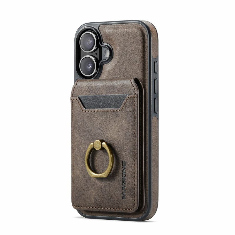 Hülle iPhone 17 Magsafe Mit Rfid-kartenhalter Und Integriertem Ständer