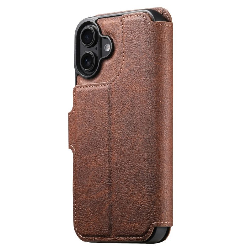 Lederhüllen iPhone 17 Handyhülle Magsafe-abnehmbare Hülle Suteni