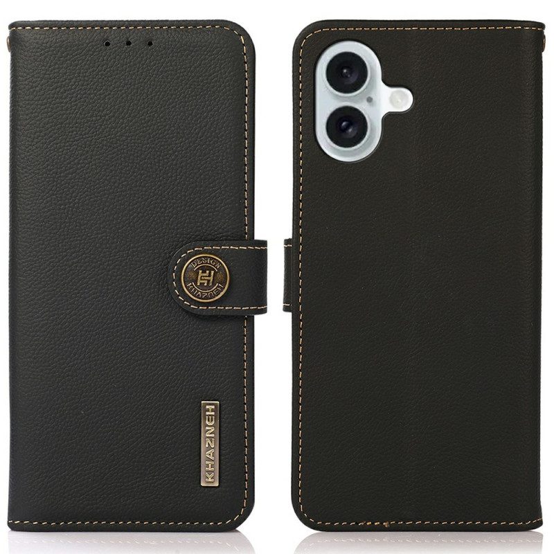 Lederhüllen iPhone 17 Klassisches Khazneh