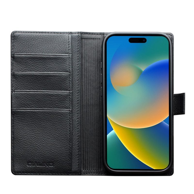 Lederhüllen iPhone 17 Magsafe-kompatible Abnehmbare Premium-lederhülle