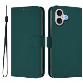 Lederhüllen iPhone 17 Monochrom