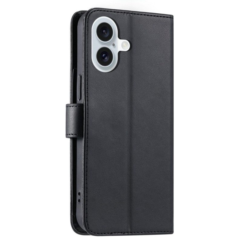 Lederhüllen iPhone 17 Premium-design Mit Trageband Und Schulterriemen