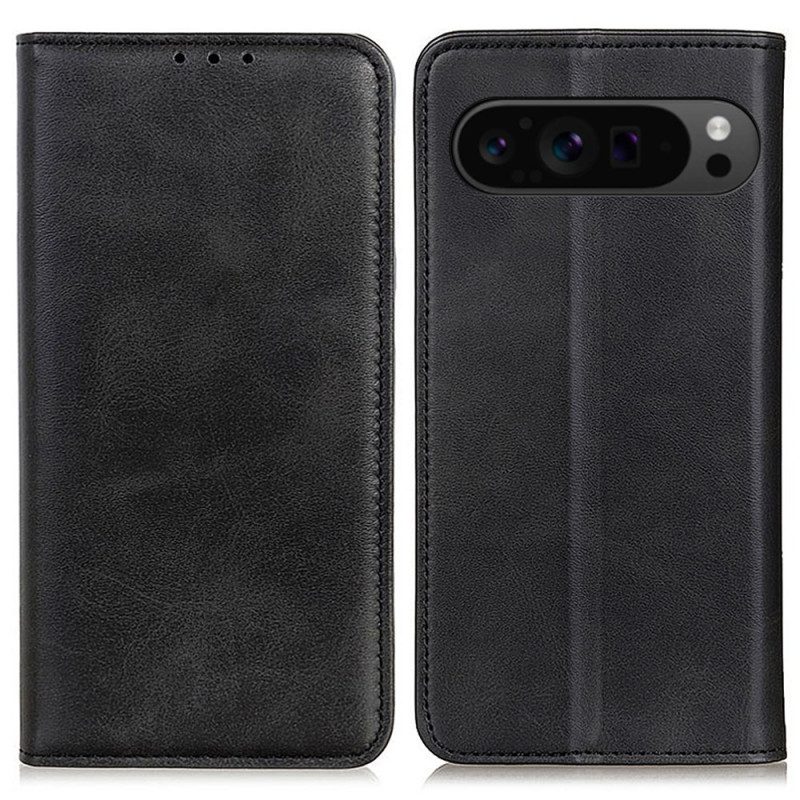 Flip Case Für Google Pixel 10 Pro Xl Lederoptik