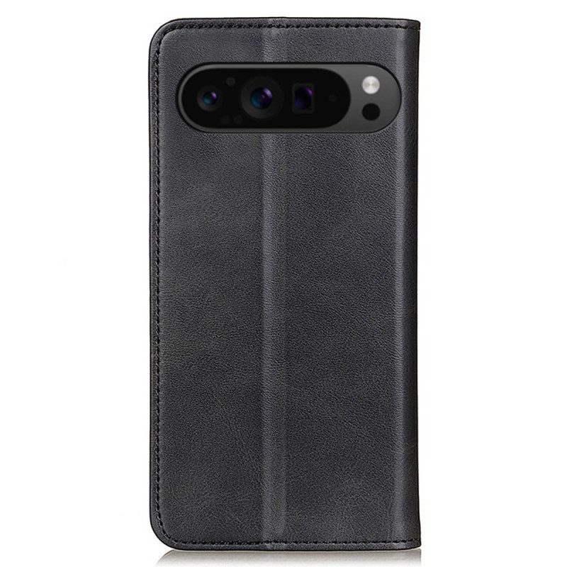 Flip Case Für Google Pixel 10 Pro Xl Lederoptik