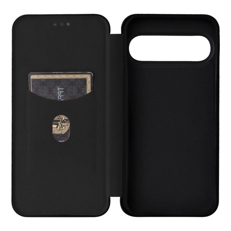 Flip Case Google Pixel 10 Pro Xl Carbonfaser