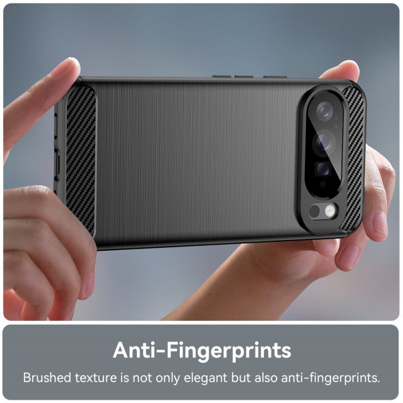 Hülle Google Pixel 10 Pro Xl Handyhülle Gebürstete Kohlefaser