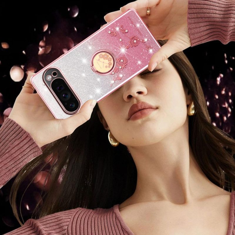 Hülle Google Pixel 10 Pro Xl Kadem Strass-ringhalter