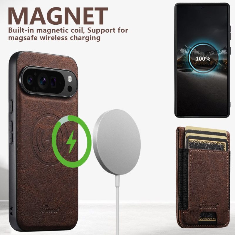 Hülle Google Pixel 10 Pro Xl Magnetischer Suteni-kartenhalter