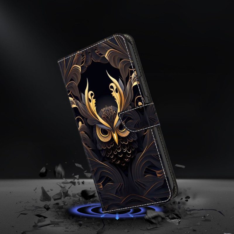Lederhüllen Für Google Pixel 10 Pro Xl Goldene Eule