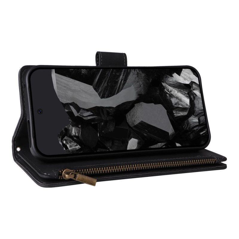 Lederhüllen Für Google Pixel 10 Pro Xl Premium-wildledergeldbörse