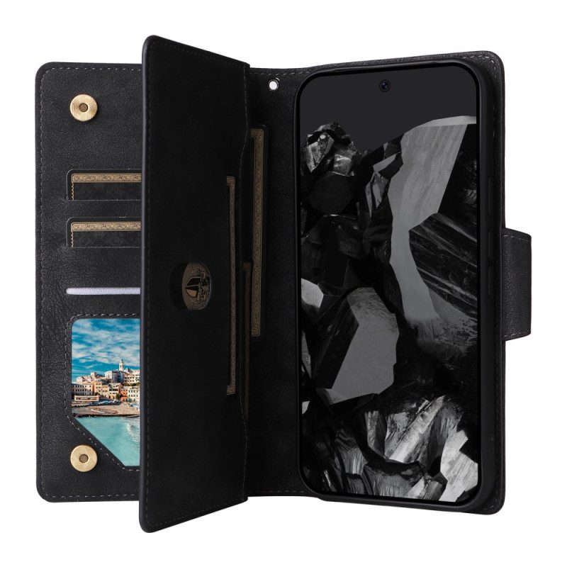 Lederhüllen Google Pixel 10 Pro Xl Handyhülle Geldbörse In Wildlederoptik