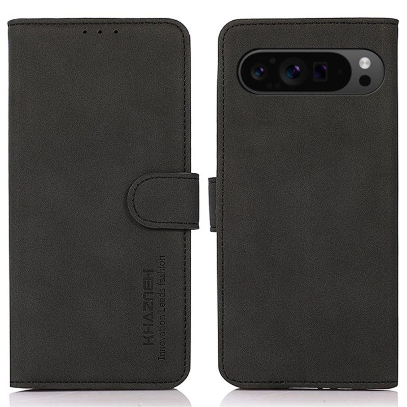 Lederhüllen Google Pixel 10 Pro Xl Vintage-khazneh-effekt