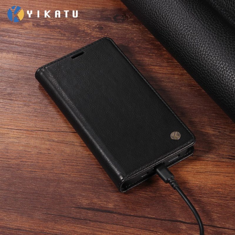 Flip Case Für Oneplus 15 Vintage Yikatu
