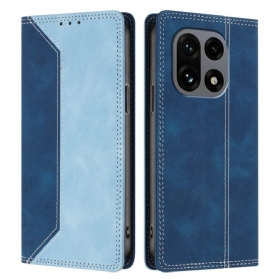 Flip Case Oneplus 15 Handyhülle Zweifarbiger Rfid-schutz