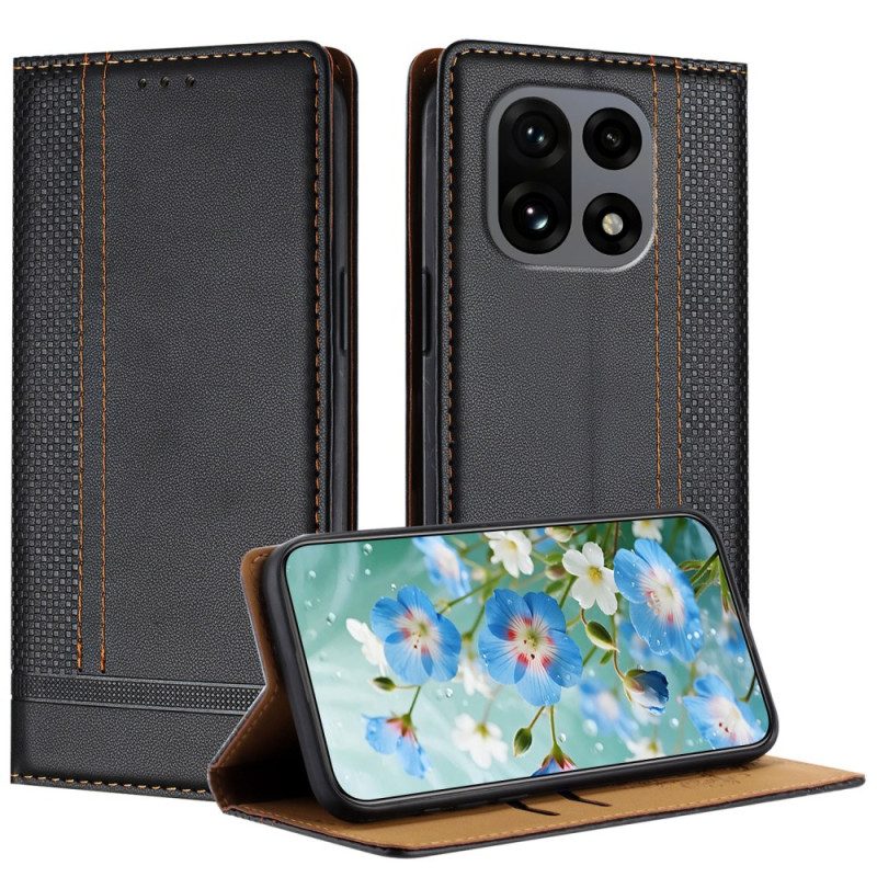 Flip Case Oneplus 15 Ziernähte