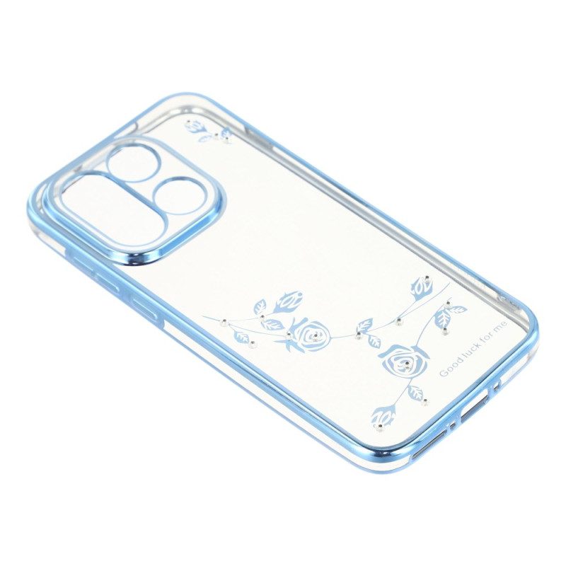 Hülle Für Oneplus 15 Kadem Blumen Und Strasssteine