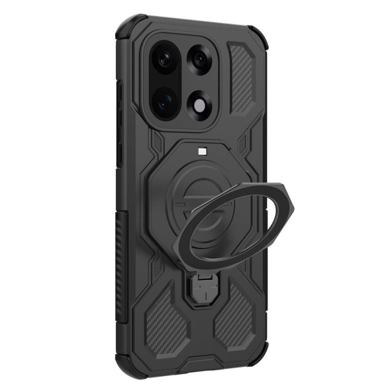 Hülle Oneplus 15 Handyhülle Magnetischer Drehbarer Metallständer