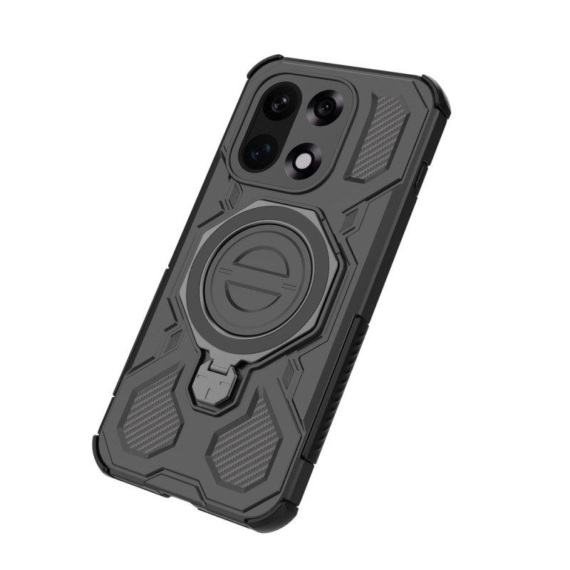 Hülle Oneplus 15 Handyhülle Magnetischer Drehbarer Metallständer