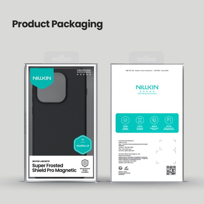 Hülle Oneplus 15 Handyhülle Magnetischer Mattierter Schutzschild Pro Nillkin