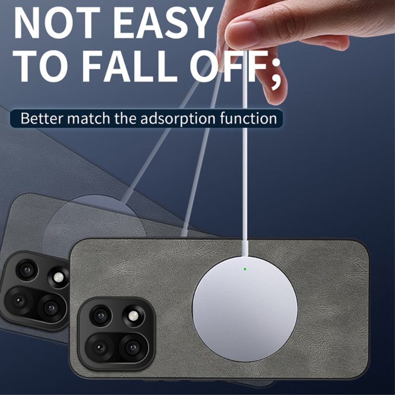 Hülle Oneplus 15 Handyhülle Magsafe Lederoptik