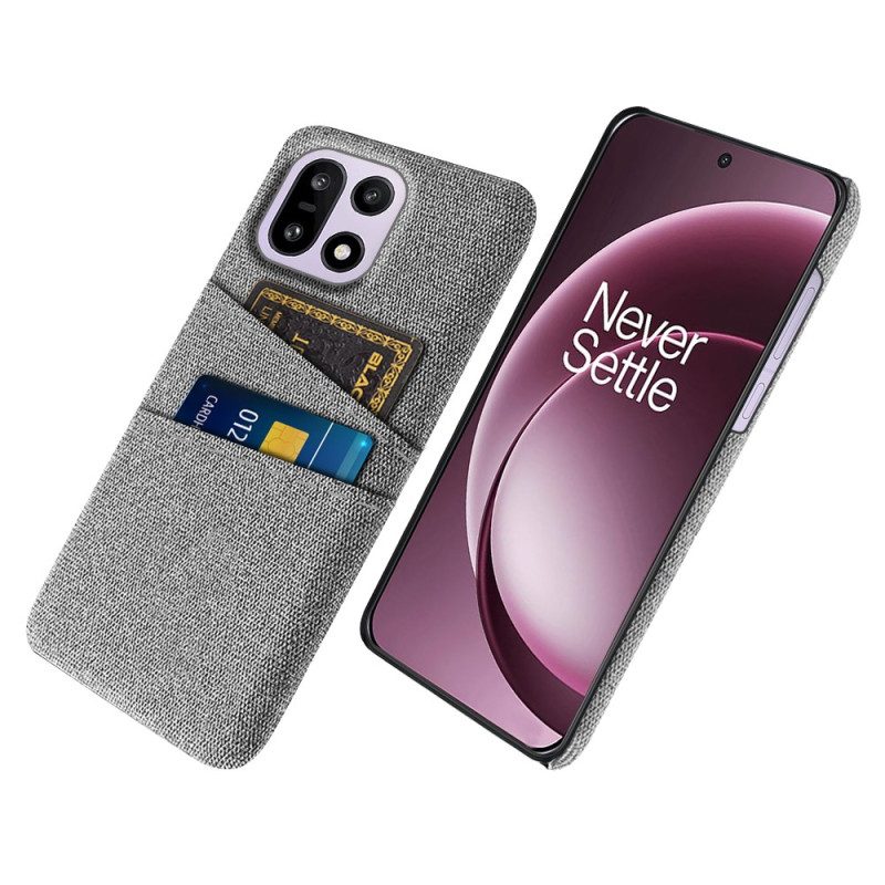 Hülle Oneplus 15 Handyhülle Stoffkartenhalter