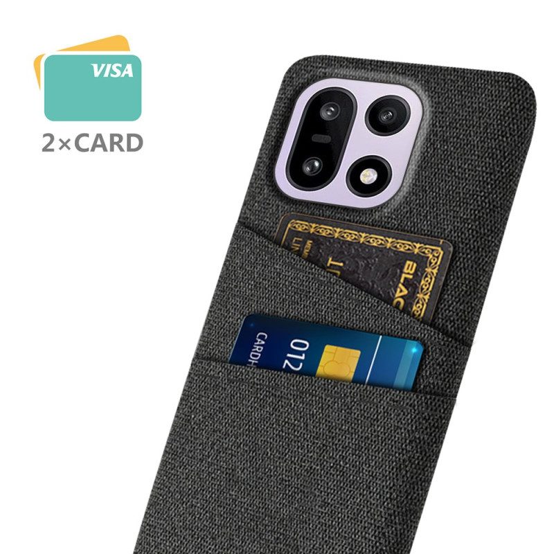 Hülle Oneplus 15 Handyhülle Stoffkartenhalter