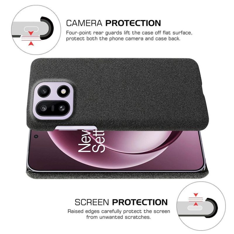 Hülle Oneplus 15 Stoffstruktur