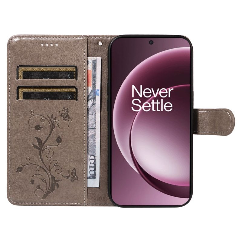 Lederhüllen Für Oneplus 15 Blumenmuster