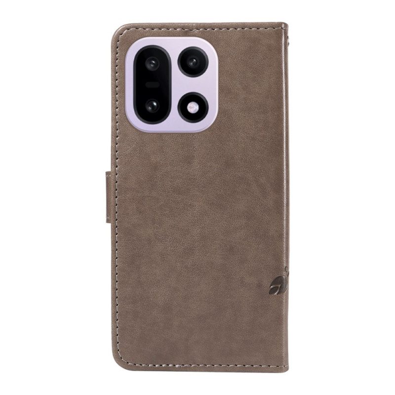 Lederhüllen Für Oneplus 15 Blumenmuster