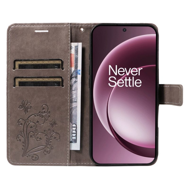 Lederhüllen Für Oneplus 15 Riesige Schmetterlinge